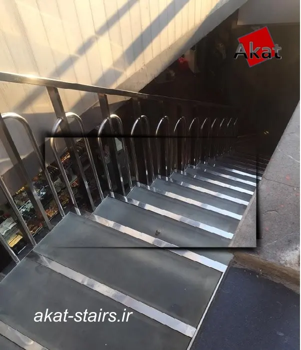 پله دوبلکس استیل مستقیم