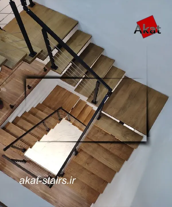 پله دوبلکس چهار رمپ