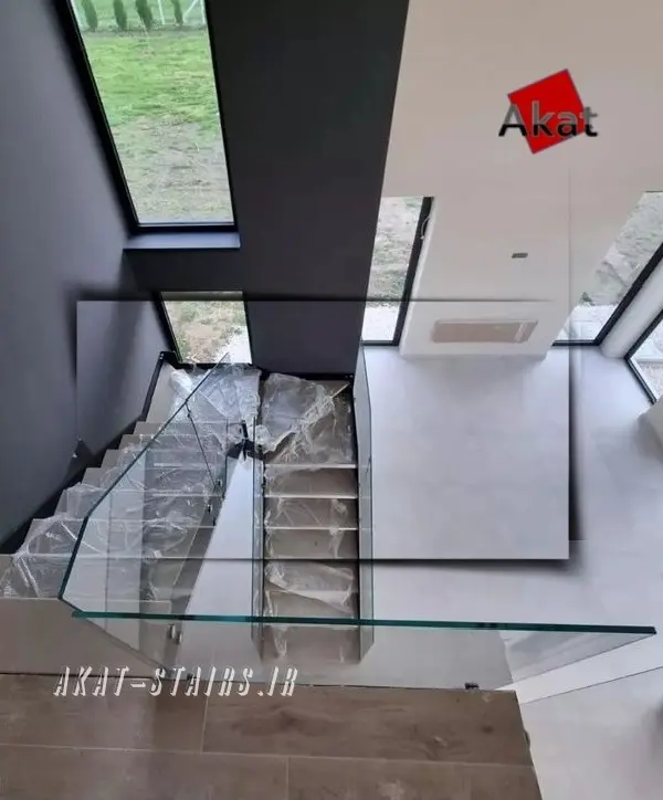 پله دوبلکس ساده 