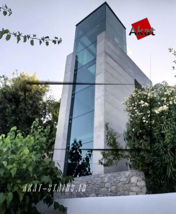 آسانسور شیشه ای خارجی