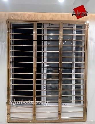 حفاظ استیل طلایی