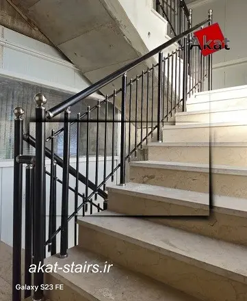 نرده استاتیک مشکی حصاری